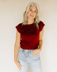 Garnet Eleanor Knit Top