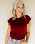 Garnet Eleanor Knit Top