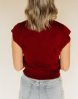 Garnet Eleanor Knit Top
