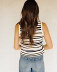 Black Multi Yanell Tank