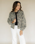 Tan/Brown Bailey Button Front Jacket