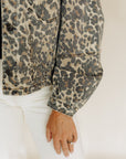 Tan/Brown Bailey Button Front Jacket