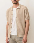 Taupe Graham Sweater Button Down