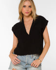 Raven Muslin Top