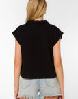 Raven Muslin Top