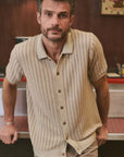 Taupe Graham Sweater Button Down