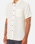 Vintage White Alan Solid Shirt