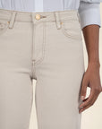 Ecru Charlotte High Rise Fab Ab Denim