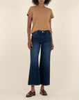 Innoxious Meg Wide Leg Raw Hem Denim