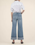 Charming Meg High Rise Legs Roll Up Jeans