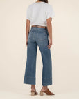 Faith Meg High Rise Front Pin Tuck Denim