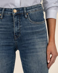 Explore Rachael Mom Raw Hem Denim