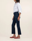 Investing Kelsey High Rise Fab Ab Ankle Flare Jean