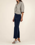 Wheat Rebel Knot Front Shirt