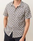 India Ink Agave Print Classic Stretch Selvage Shirt