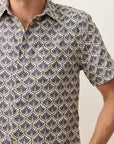 India Ink Agave Print Classic Stretch Selvage Shirt