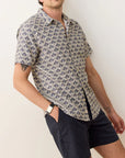 India Ink Agave Print Classic Stretch Selvage Shirt