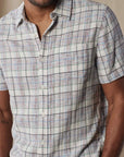 Clear Sky Plaid Freshwater Button Up Shirt