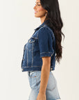 Dark Delaney Crop Jackets