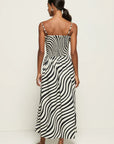 Swirl Print Sibelle Smocked Dress