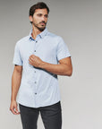 Light Blue Azores Short Sleeve Shirt