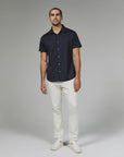 Navy Azores Short Sleeve Shirt