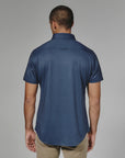 Navy Puente Short Sleeve Shirt