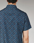 Navy Rubens Short Sleeve Shirt