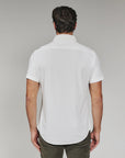 White Aldridge Short Sleeve Shirt