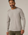 Heather Grey Rev Tee