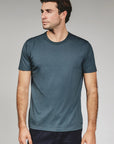 Petrol Navy Modal Crew Neck Tee
