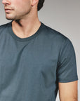 Petrol Navy Modal Crew Neck Tee
