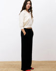 Beige Plume Women's Knitted Sweater