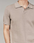 Taupe Gavin Sweater Polo