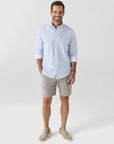 Cloud Blue Leeward No Tuck LS Dress Shirt
