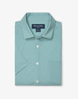 Pale Blue Clover Leeward SS Dress Shirt