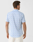 Light Blue Palm Halyard SS Dress Shirt