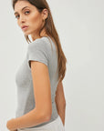 Heather Grey Square Dance Tee