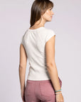 White Winslet Tee
