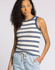 White Indigo Ellen Tank