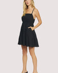 Black Bella Luna Mini Dress