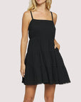 Black Bella Luna Mini Dress