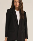 Black Do It all Relaxed Blazer
