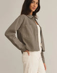 Pebble Moon AllDay Cropped Denim  Jacket