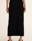 True Black Gail Midi Skirt