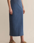 Vintage Indigo Gail Jersey Midi Skirt