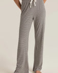 Light Oatmeal Heather Lounge Stripe Pant