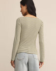Fern Pristine Striped Tee