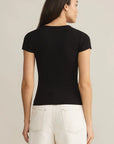 Black Avery Tee