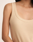 Panna Cotta Elin Rib Tank